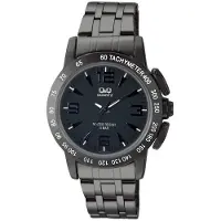 Q&Q Herreur Q602J405Y Classic Sort/Stål Ø40 mm
