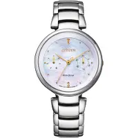 Citizen Dameur FD1106-81D Elegance Hvid/Gul guldtonet stål Ø31 mm