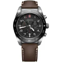 Victorinox Herreur 242046 Swiss Army Sort/Læder Ø42 mm