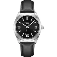 Rotary Herreur GS05770/04 Heritage Sort/Læder Ø40 mm