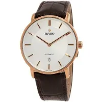 Rado Herreur R14068036 DiaMaster Thinline Sølvfarvet/Læder Ø40.3 mm