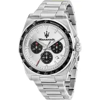 Maserati Herreur R8873652006 Velocita Sølvfarvet/Stål Ø43 mm
