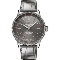 Breitling Herreur A17327381B1P1 Navitimer Automatic 36 Grå/Læder