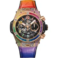 Hublot Herreur 441.OX.1118.LR.0999 Big Bang 42mm Grå/Gummi Ø42 mm