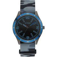 GUESS Herreur W1163G1 Sort/Gummi Ø45 mm