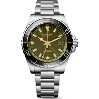 Longines Herreur L3.890.4.06.6 Hydroconquest Grøn/Stål Ø43 mm
