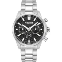 Police Herreur PEWJK0021001 Rangy Sort/Stål Ø44 mm