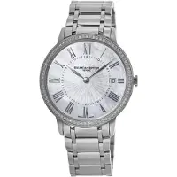 Baume & Mercier Dameur M0A10227 Classima Hvid/Stål Ø36.5 mm