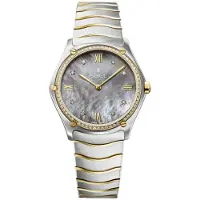 Ebel Dameur 1216649 Classic Grå/18 karat guld Ø33 mm