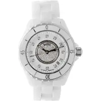 Chanel Dameur H1759 J12 Hvid/Keramik Ø38 mm