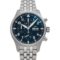 IWC Herreur IW378002 Pilot Grå/Stål Ø43 mm