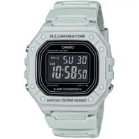 Casio W-218H-8BVEF Timeless Collection LCD/Gummi