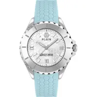 Philipp Plein Dameur PWPOA0124 Rock Couture Sølvfarvet/Gummi Ø38 mm