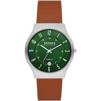 Skagen Herreur SKW6908 Sundby Titanium Grøn/Læder Ø40 mm