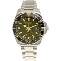 Longines Herreur L3.790.4.06.6 Hydroconquest Grøn/Stål Ø41 mm