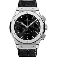 Hublot Herreur 521.NX.1171.LR Classic Fusion Sort/Læder Ø45 mm