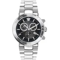 Versace Herreur VEPY00520 Urban Mystique Sort/Stål Ø43 mm