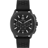 Philipp Plein Herreur PWSAA0823 High-Conic Sort/Gummi Ø44 mm
