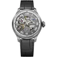 Chopard Herreur 168604-3001 L.U.C Grå/Læder Ø42.5 mm