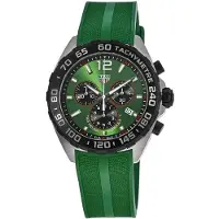 TAG Heuer Herreur CAZ101AP.FT8056 Formula 1 Grøn/Gummi Ø43 mm