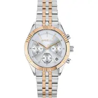 Breil Dameur TW2018 Stand Out Sølvfarvet/Rosaguldtonet stål Ø36 mm