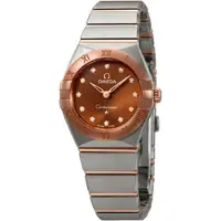 Omega Dameur 131.20.25.60.63.001 Constellation Quartz 25Mm Brun/18