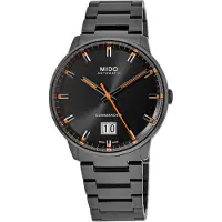 Mido Herreur M021.626.33.051.00 Commander Sort/Stål Ø42 mm