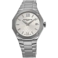 Baume & Mercier Dameur M0A10614 Riviera Sølvfarvet/Stål Ø36 mm