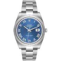 Rolex Herreur 126334-0025 Datejust 41 Blå/Stål Ø41 mm