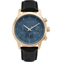 Police Herreur PEWJF0030401-SET B Raho Blå/Læder Ø44 mm