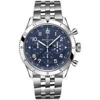Breitling Herreur AB04451A1C1A1 Super Avi B04 Chronograph Gmt 46