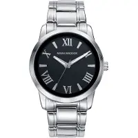 Mark Maddox Herreur HM6009-53 Classic Sort/Stål Ø41 mm