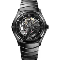 Ebel Herreur 1216659 Classic Sort/Stål Ø42 mm