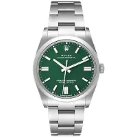 Rolex Herreur 126000-0005 Oyster Perpetual 36 Grøn/Stål Ø36 mm