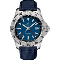 Breitling Herreur A32320101C1X1 Avenger Automatic GTM 44 Blå/Læder