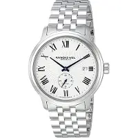 Raymond Weil Herreur 22238-ST-00659 Maestro Sølvfarvet/Stål Ø40 mm