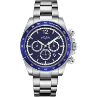 Rotary Herreur GB05440/05 Henley Blå/Stål Ø41 mm