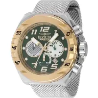 Invicta Herreur 47205 Racing Grøn/Stål Ø48 mm