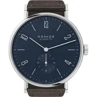 Nomos Glashütte Herreur N-167 Tangente Blå/Læder Ø37.5 mm