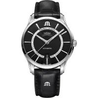 Maurice Lacroix Herreur PT6358-SS001-332-2 Pontos Grå/Læder Ø40.5