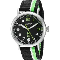 Nautica Herreur NAPWLS913 Wakeland Sort/Tekstil Ø40 mm