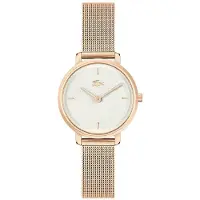 Lacoste Dameur 2001321 Suzanne Sølvfarvet/Rosaguldtonet stål Ø28 mm