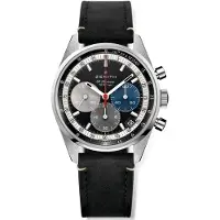 Zenith Herreur 03.3200.3600-22.C908 Chronomaster Original Sort/Læder
