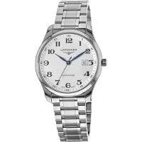 Longines Herreur L2.893.4.78.6 Master Sølvfarvet/Stål Ø42 mm