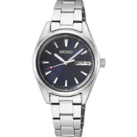 Seiko Dameur SUR353P1 Blå/Stål Ø30 mm