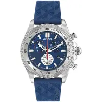 Versace Herreur VE9K00124 Chrono X Blå/Gummi Ø44 mm
