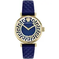 Versace Dameur VE1CA0223 Milanese Blå/Læder Ø35 mm