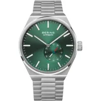 Bering Herreur 19441-708 Classic Grøn/Stål Ø41 mm
