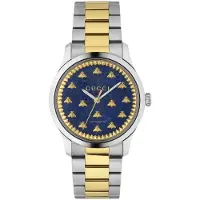 Gucci YA1264129 G-Timeless Blå/18 karat guld Ø38 mm