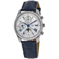 Longines Herreur L2.773.4.71.2 Master Collection Sølvfarvet/Læder